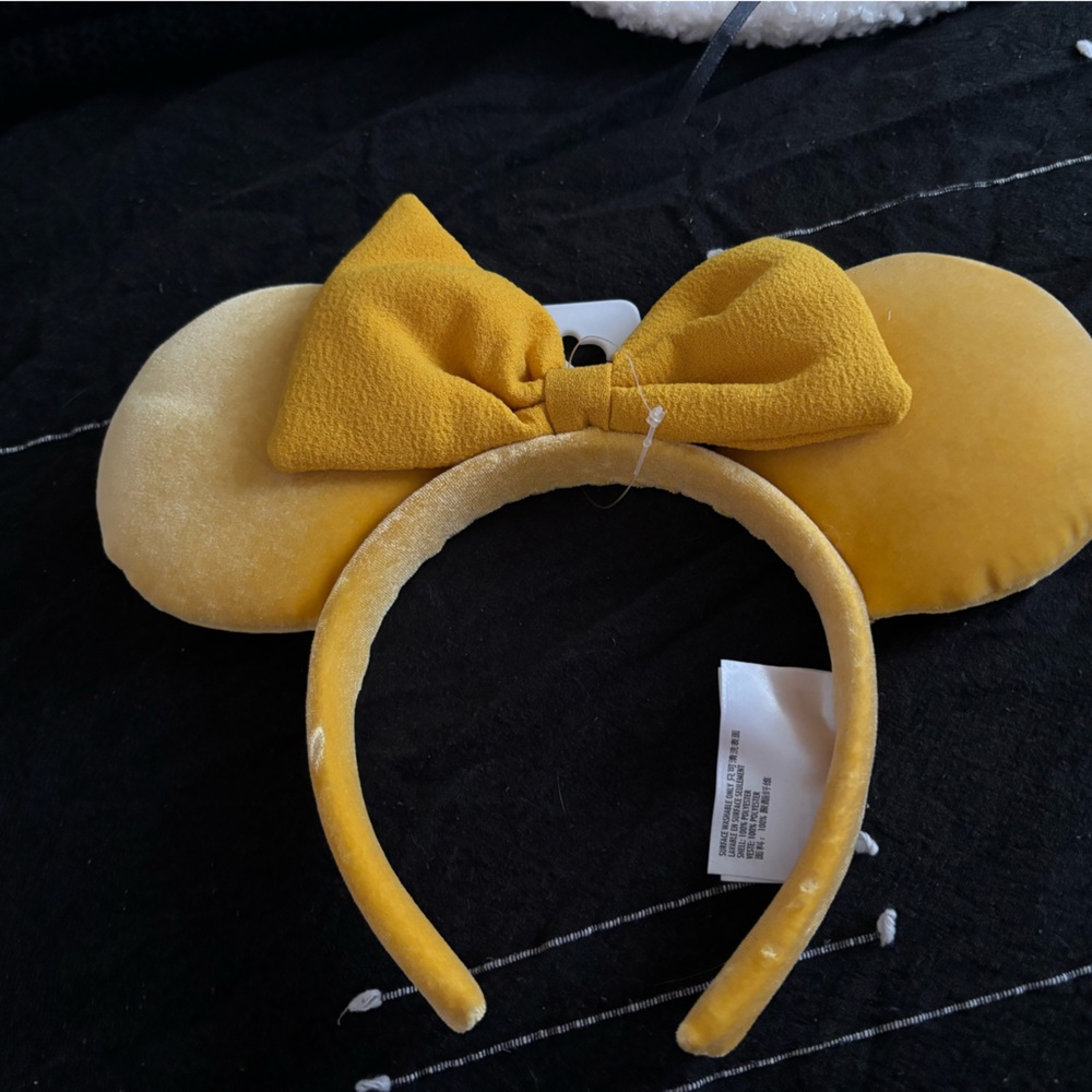 Disney Yellow Saffron Minnie Ears
